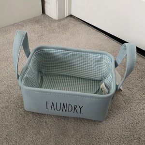 New Rae Dunn small canvas bin “LAUNDRY”